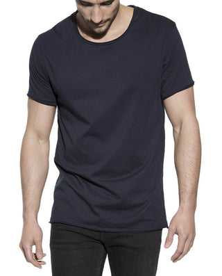 CREW-NECK RELAXED DARK NAVY by MIRTO