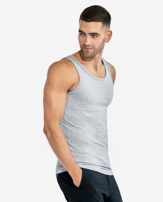 Pack de dos camisetas lisas sin mangas by Bread&Bo