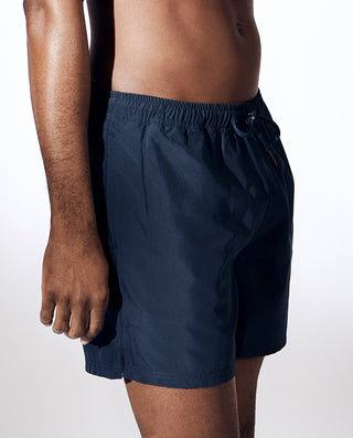 Swim trunk navy blue