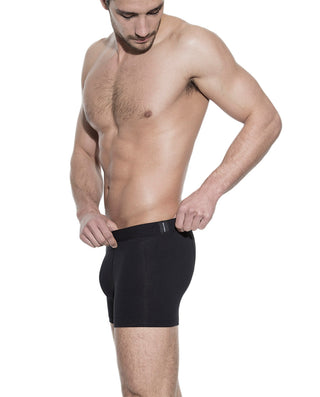 3-PACK BOXER BRIEF BLACK by MIRTO