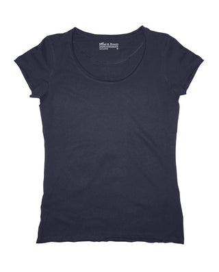 CREW-NECK RELAXED DARK NAVY by MIRTO