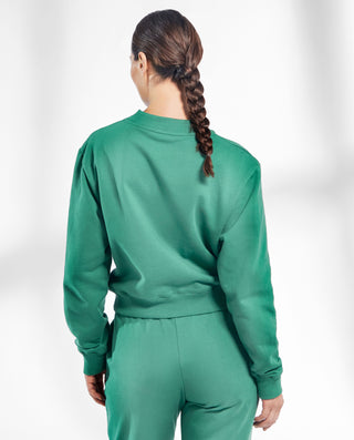 Sudadera algodón orgánico verde by Bread&Boxers