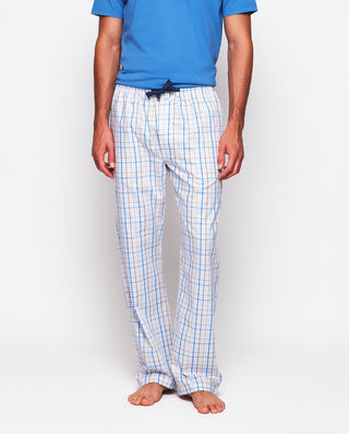 Pantalón largo de pijama cuadros by MIRTO | 00317_0053_1