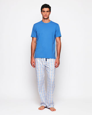 Pantalón largo de pijama cuadros by MIRTO | 00317_0053_3