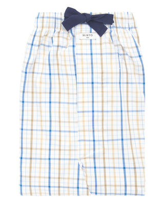 Pantalón largo de pijama cuadros by MIRTO | 00317_0053_5