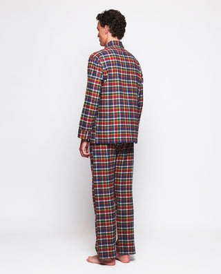 Pijama largo cuadros de franela by MIRTO | 00343_0051_2