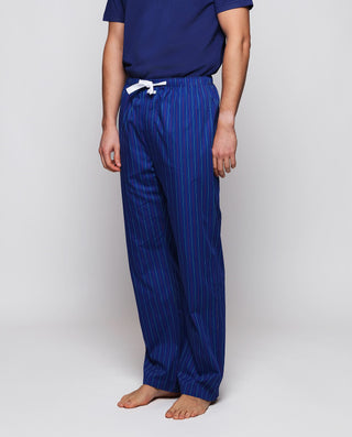 Pantalón de pijama largo azul con rayas multi by M | 00347_0050_1