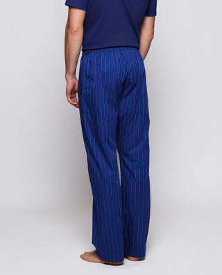 Pantalón de pijama largo azul con rayas multi by M | 00347_0050_2