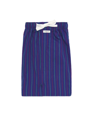 Pantalón de pijama largo azul con rayas multi by M | 00347_0050_4