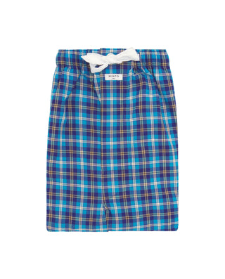 Pantalón de pijama largo cuadro tonos azules by MI | 00347_0052_4