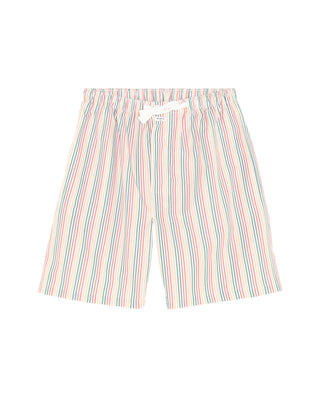 Pantalón de pijama corto blanco con rayas mul by M | 00348_0050_3