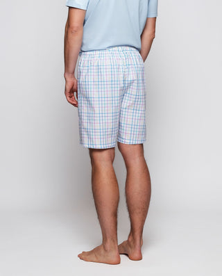 Pantalón de pijama corto blanco cuadros multi by M | 00348_0053_2