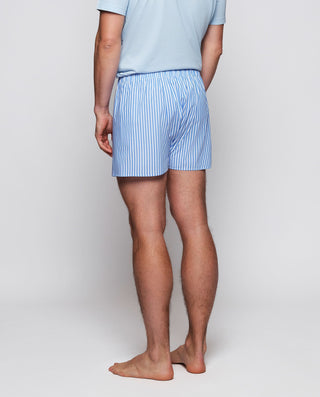 Boxer rayas azules y blancas de algodón by MIRTO | 00376_0050_2