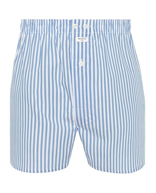 Boxer rayas azules y blancas de algodón by MIRTO | 00376_0050_3