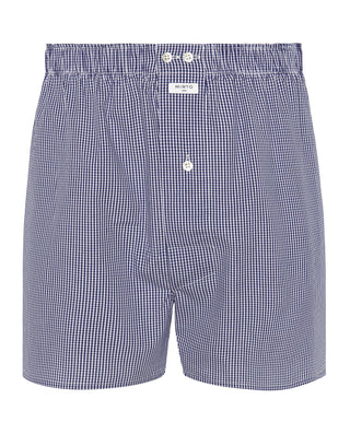 Boxer cuadro Vichy azul y blanco de algodón by MIR | 00382_0050_3