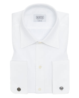 Camisa esmoquin con pecherín de piqué classic
