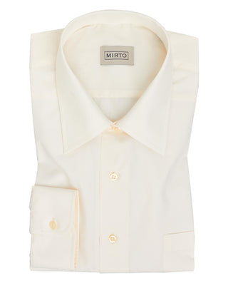 Camisa vestir sin pie de cuello by MIRTO