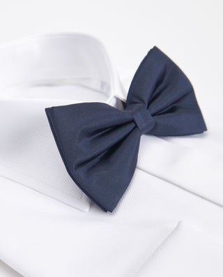 Classic collar tailored-fit tuxedo shirt