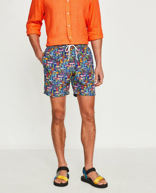 Bañador bermuda de hombre estampado marino by MIRT | 01264_0052_1
