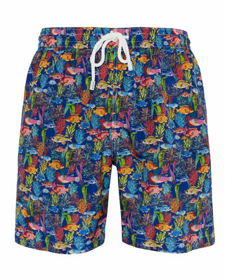 Bañador bermuda de hombre estampado marino by MIRT | 01264_0052_4