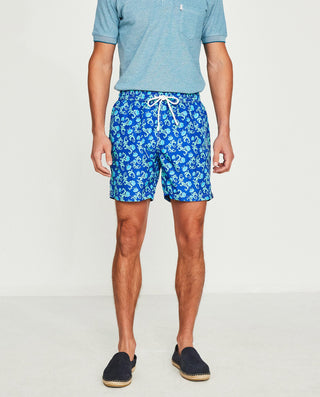Flower print bermuda swim shorts by MIRTO | 01267_0051_1