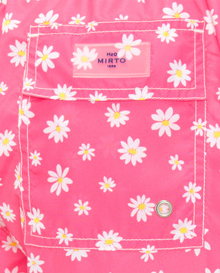 Bañador bermuda estampado margaritas by MIRTO