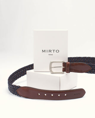 CINTURON CASUAL TRENZADO ELASTICO by MIRTO | 01348_0050_3
