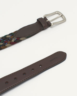 Cinturón trenzado multicolor by MIRTO | 01351_0050_2