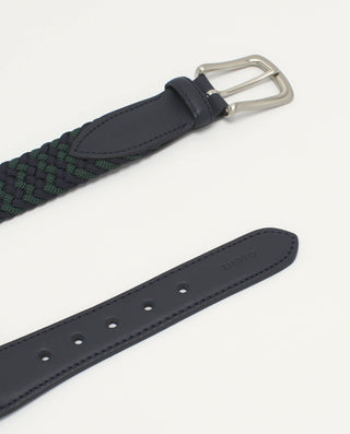 Cinturón trenzado elástico bicolor by MIRTO | 01351_0051_2