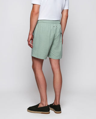 Bañador seersuker verde de rayas by MIRTO | 01705_0051_2