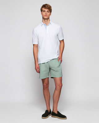 Bañador seersuker verde de rayas by MIRTO | 01705_0051_3