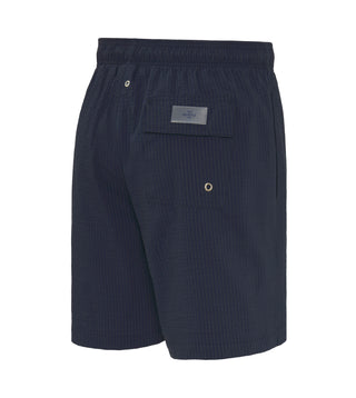 Bañador seersuker azul marino de rayas by MIRTO | 01705_0053_2