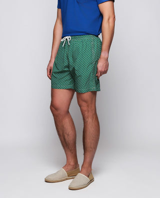 Bañador verde estampado tortugas by MIRTO | 01712_0050_1