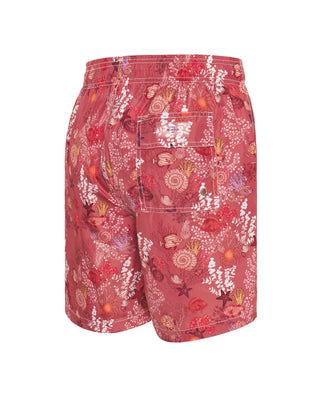 Bañador estampado fauna marina en fondo fucsi by M | 01728_0050_2