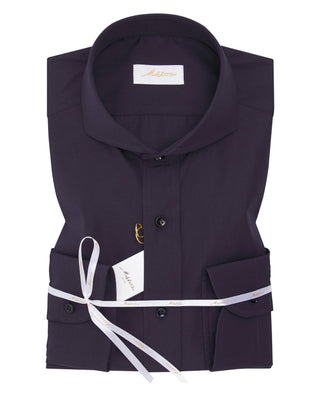 CAMISA CASUAL ALGODON MANGA LARGA marino by MIRTO