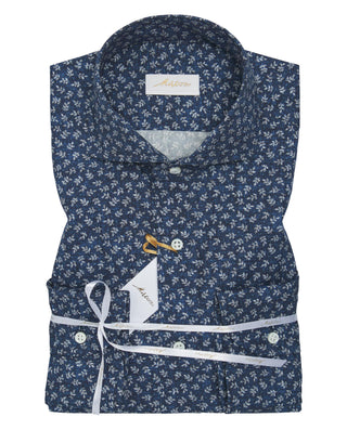 CAMISA CASUAL MANGA LARGA ESTAMPADA