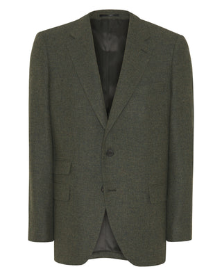 Americana verde caza de lana Shetland by MIRTO | 02841_0050_1