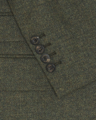 Americana verde caza de lana Shetland by MIRTO | 02841_0050_2