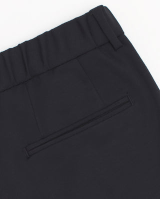 Blue tailored technical jogger pants