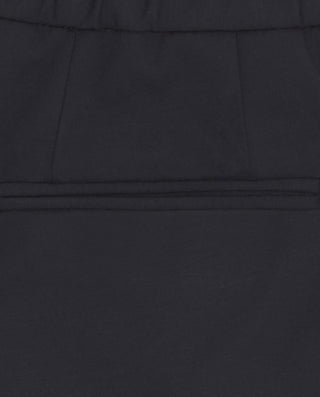 Blue tailored technical jogger pants