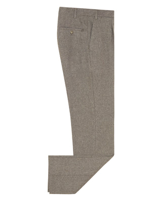 Beige Donegal dress trousers