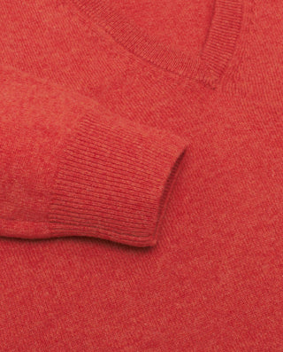 Lambswool V-neck jumper