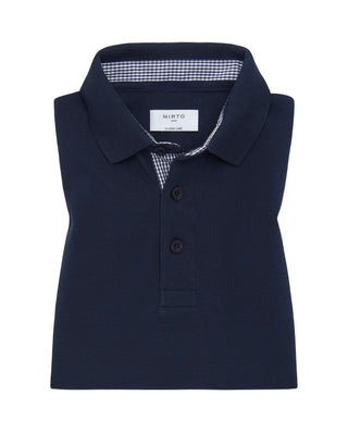 Polo manga corta de piqué sin bolsillo by MIRTO