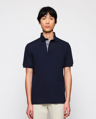 Polo manga corta de piqué sin bolsillo by MIRTO