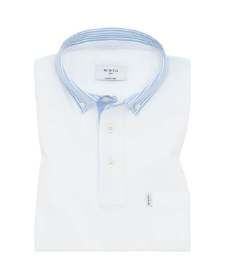 Polo detalles en tejido camisero by MIRTO | 03605_0050_1