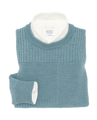 Jersey cuello redondo verde delantero patchwo by M | 03660_0050_1