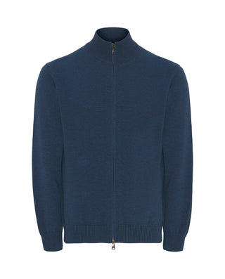 Chaqueta de punto melange con cremallera by MIRTO | 03672_0054_1