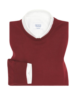 Jersey cuello redondo de lana merino extrafin by M | 03692_0053_1