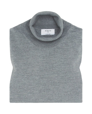 Jersey de punto cuello cisne lana merino by MIRTO | 03693_0052_1