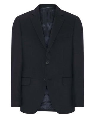 Navy blue cashmere blazer with lining